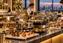 Top Trends in Catering Equipment for Upscale Dining Luxury Evening Buffet Catering