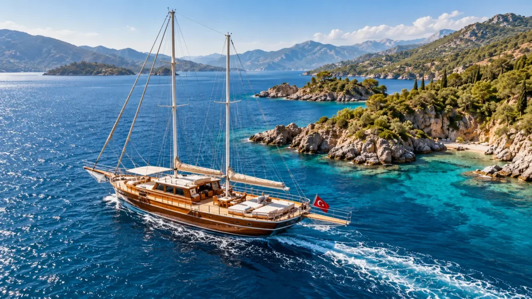 Luxury Gulet Cruising the Turquoise Bay Luxury Gulet Cruising the Turquoise Bay