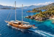Bodrum to Marmaris One-Way Gulet Cruises Luxury Gulet Cruising the Turquoise Bay