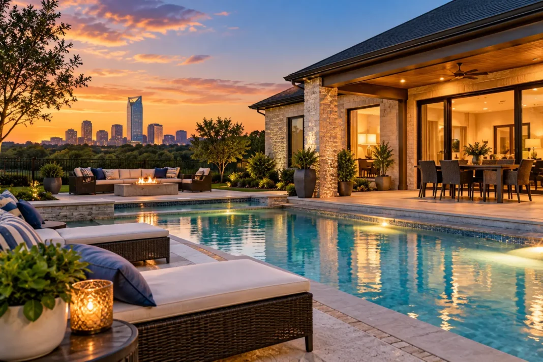 Luxury Poolside Sunset Retreat Luxury Poolside Sunset Retreat