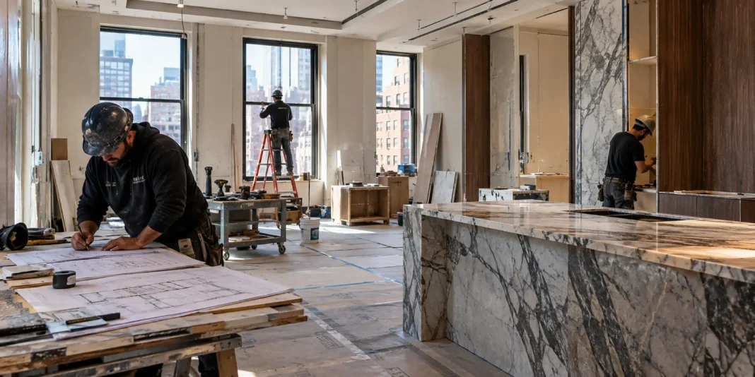 Manhattan General Contractors. Image by AI ChatGPT Manhattan General Contractors. Image by AI ChatGPT