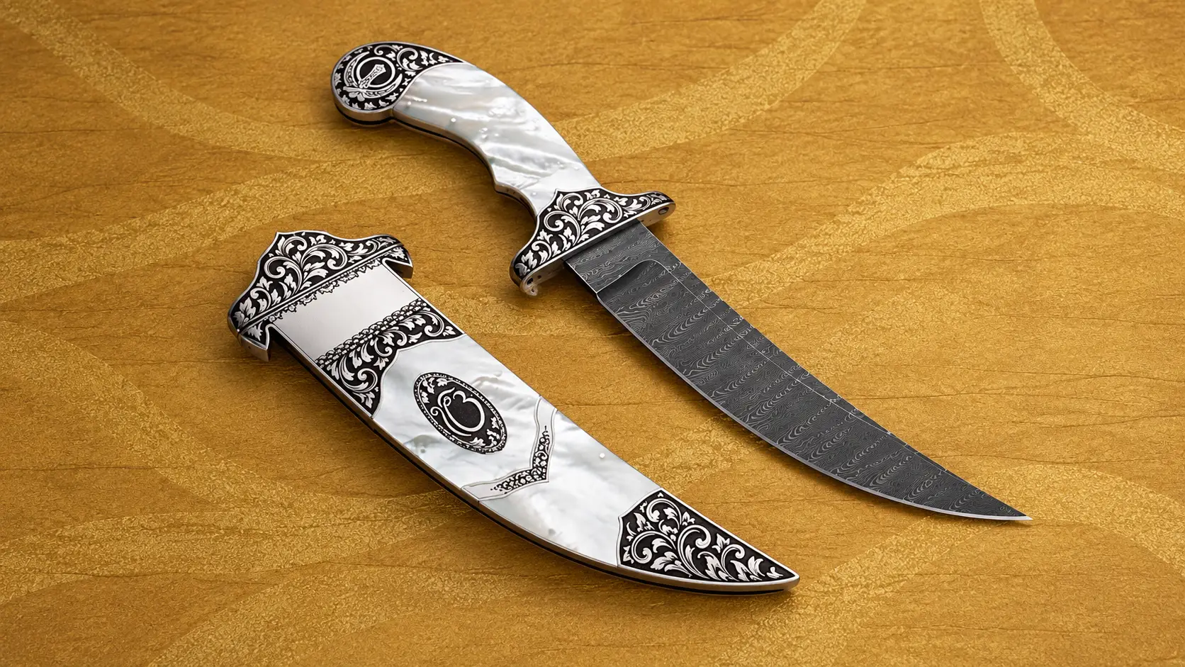 Mother of Pearl Kirpan Mother of Pearl Kirpan