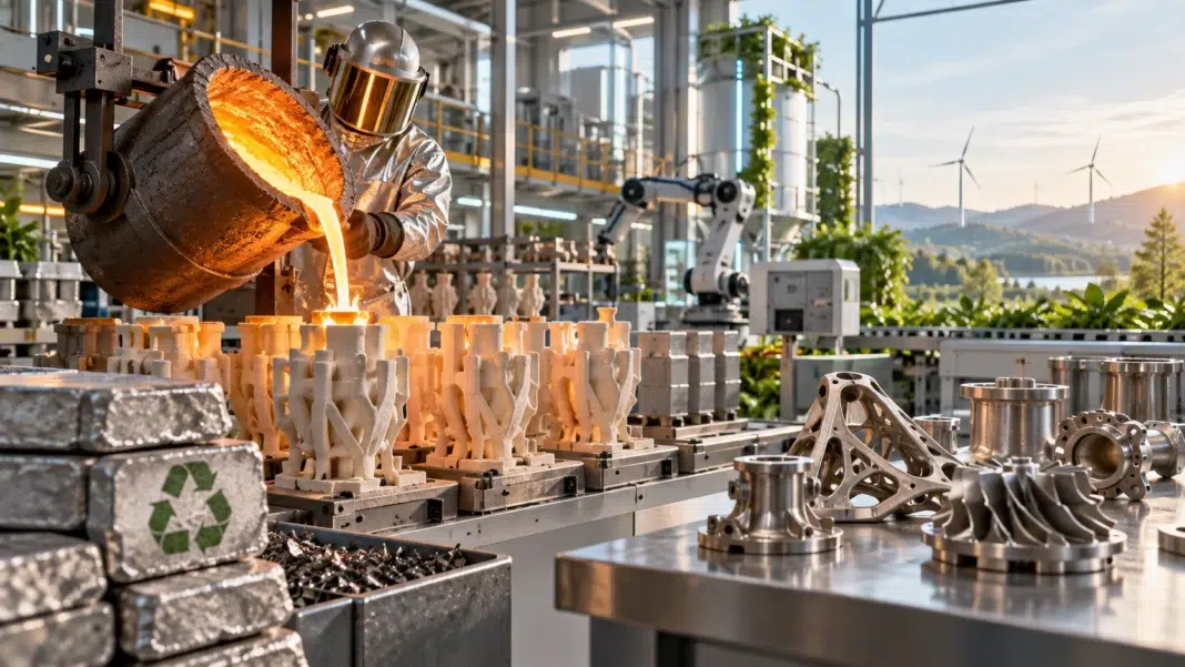 Sustainable Foundry working with metals Sustainable Foundry working with metals