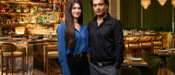Carolina and Jatin Grewal, owners-partners of Rivaaz Hospitality