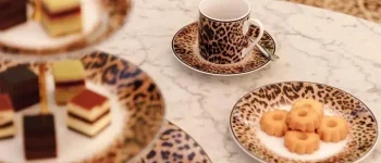 Cavalli's iconic Jaguar Roses print 1