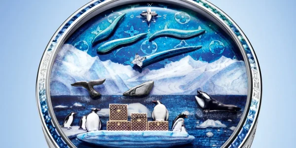 Escale En Alaska Pocket Watch