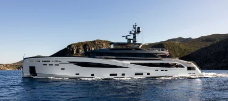 Inside Bel1, rossinavi's all aluminium 49m custom superyacht