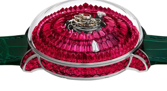 Jacob & Co.’s Mystery Tourbillon Full Ruby