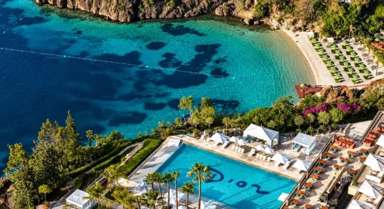 Mediterranean Resort by the Turquoise Sea