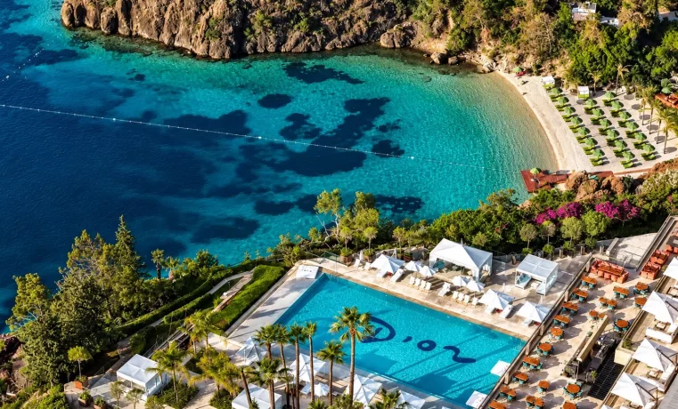 Mediterranean Resort by the Turquoise Sea